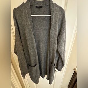 Staccato grey thick cardigan medium